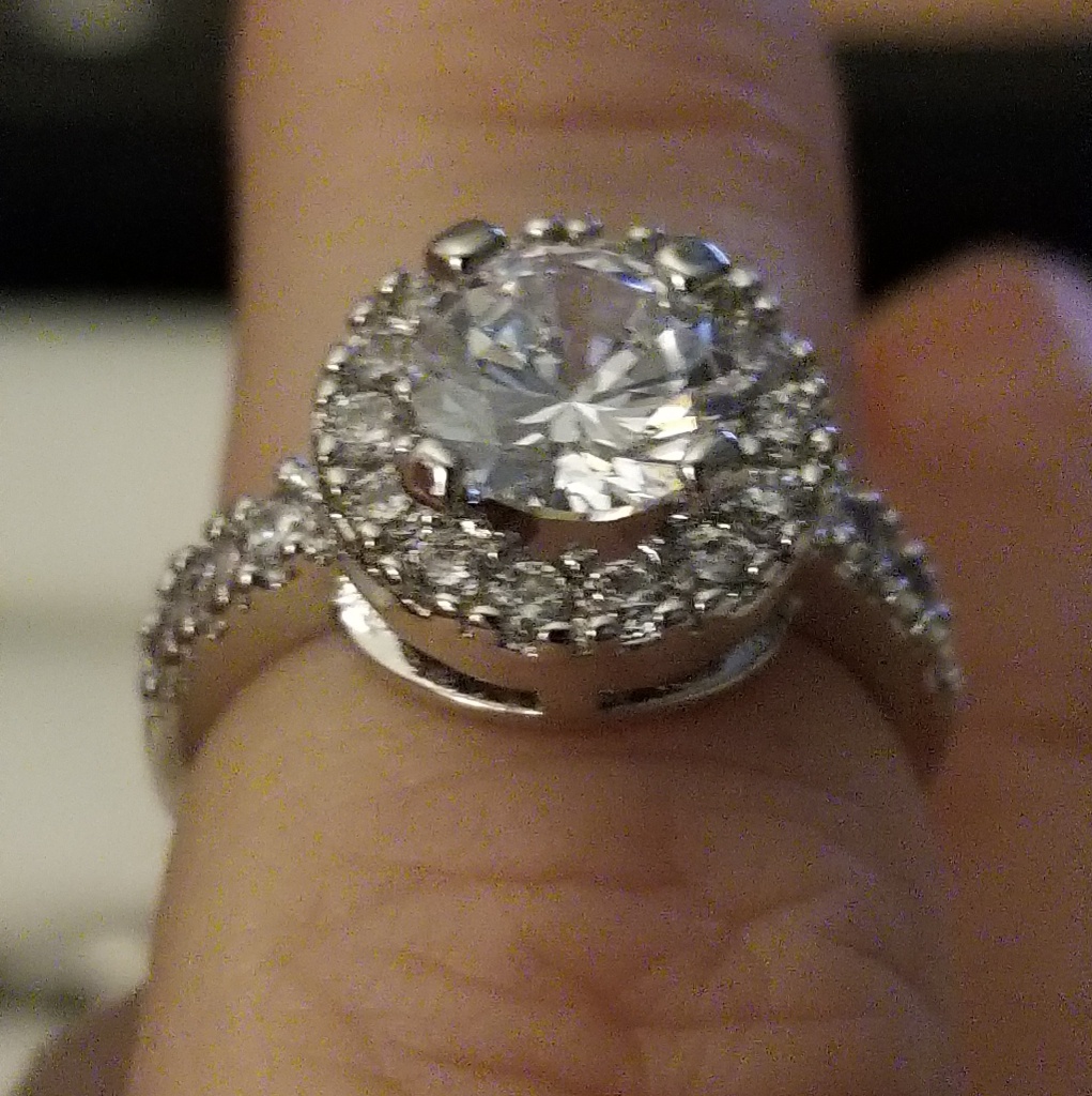 925 Solid Sterling Silver Wedding Ring Size 5 29$